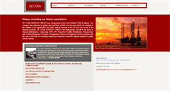 Desktop Screenshot of de-coon.com